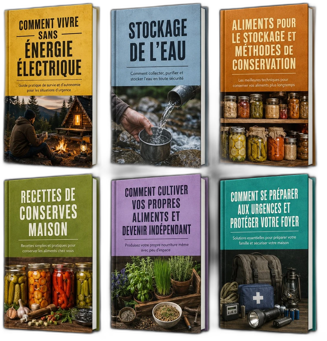 Le Pack Survie Intelligente — 6 guides numériques